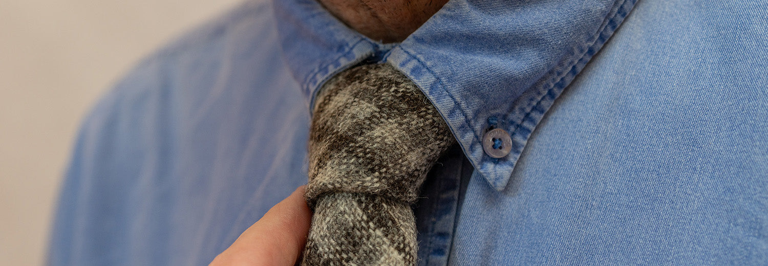 グリーングローブ ジェイコブウール ネクタイ 英国 希少 最高級羊毛