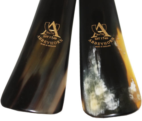 アビーホーン 靴べら ブラック系 11cm