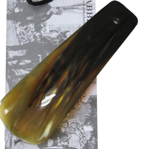アビーホーン 靴べら べっ甲調 11cm