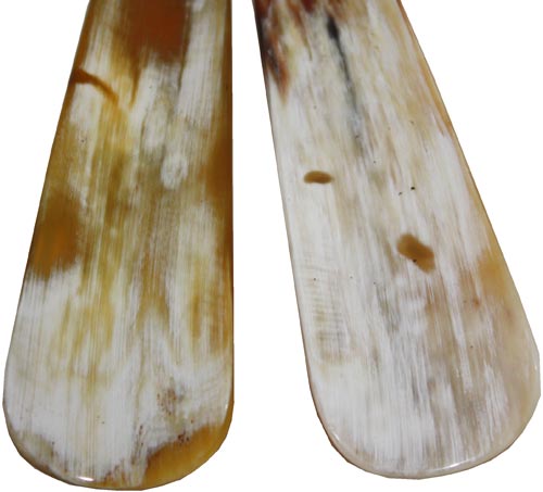 アビーホーン 靴べら ホワイト系 11cm