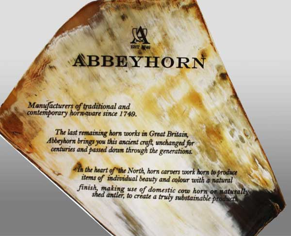 アビーホーン 靴べら ホワイト系 11cm