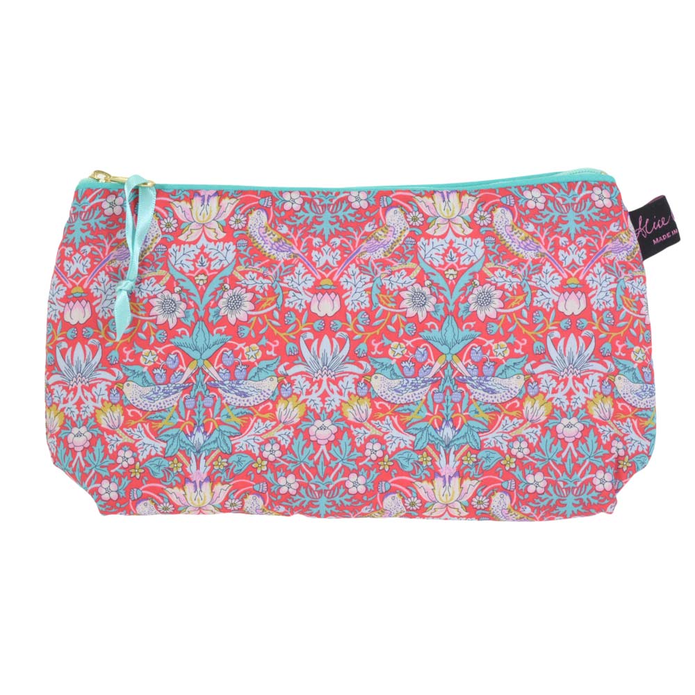 リバティ タナローン ウィリアムモリス アリスキャロライン コスメバッグ Strawberry Thief