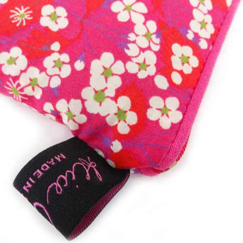 リバティ タナローン アリスキャロライン 小物入れ ポーチ Mitsi Hot Pink ミッツィ ホット ピンク