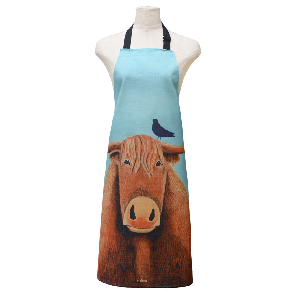 サミュエルラモント コットン エプロン Broon Coo