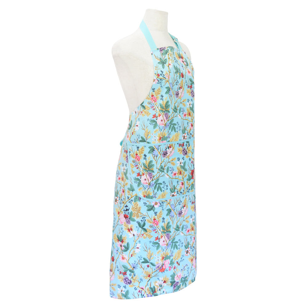 サミュエルラモント コットン エプロン V&A Blue Chintz