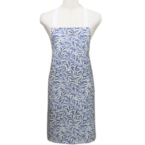 ウィリアムモリス コットン エプロン ウィロウ 栁