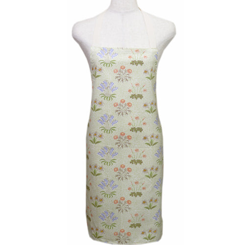 ウィリアムモリス コットン エプロン リリー