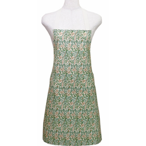 ウィリアムモリス コットン エプロン スイートブライア バラ