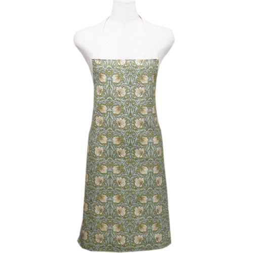 ウィリアムモリス コットン エプロン コンプトン