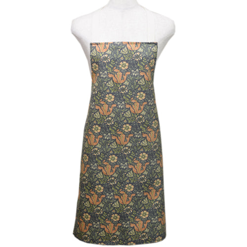 ウィリアムモリス コットン エプロン コンプトン