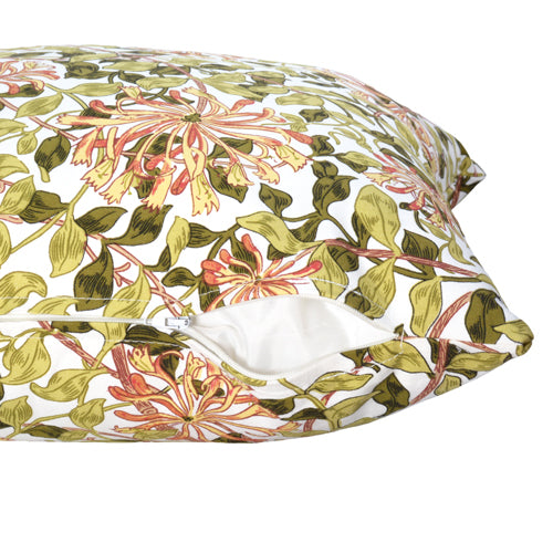 イギリス製 英国製 ウィリアムモリス クッションカバー ハニーサックル