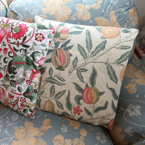イギリス製 英国製 ウィリアムモリス クッションカバー フルーツ