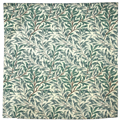 イギリス製 英国製 ウィリアムモリス クッションカバー ウィロウ 栁 グリーン