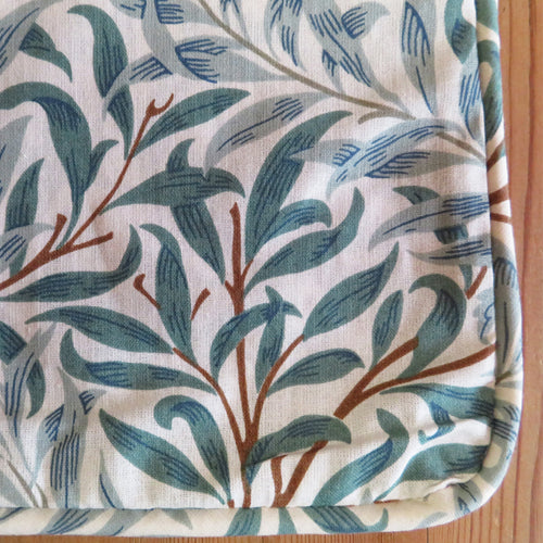 ウィリアムモリス パイピングクッションカバー Green Willow
