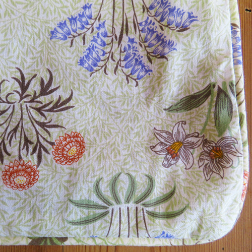 ウィリアムモリス パイピングクッションカバー Lily