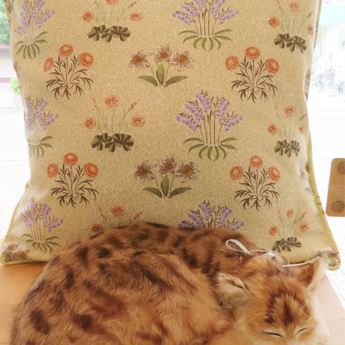 ウィリアムモリス パイピングクッションカバー Lily