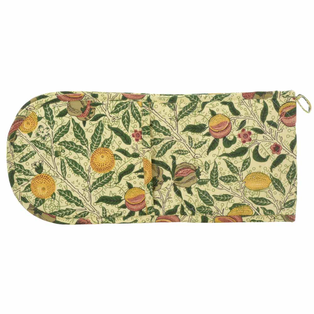 ウィリアムモリス ダブル オーブングローブ 鍋つかみ フルーツ