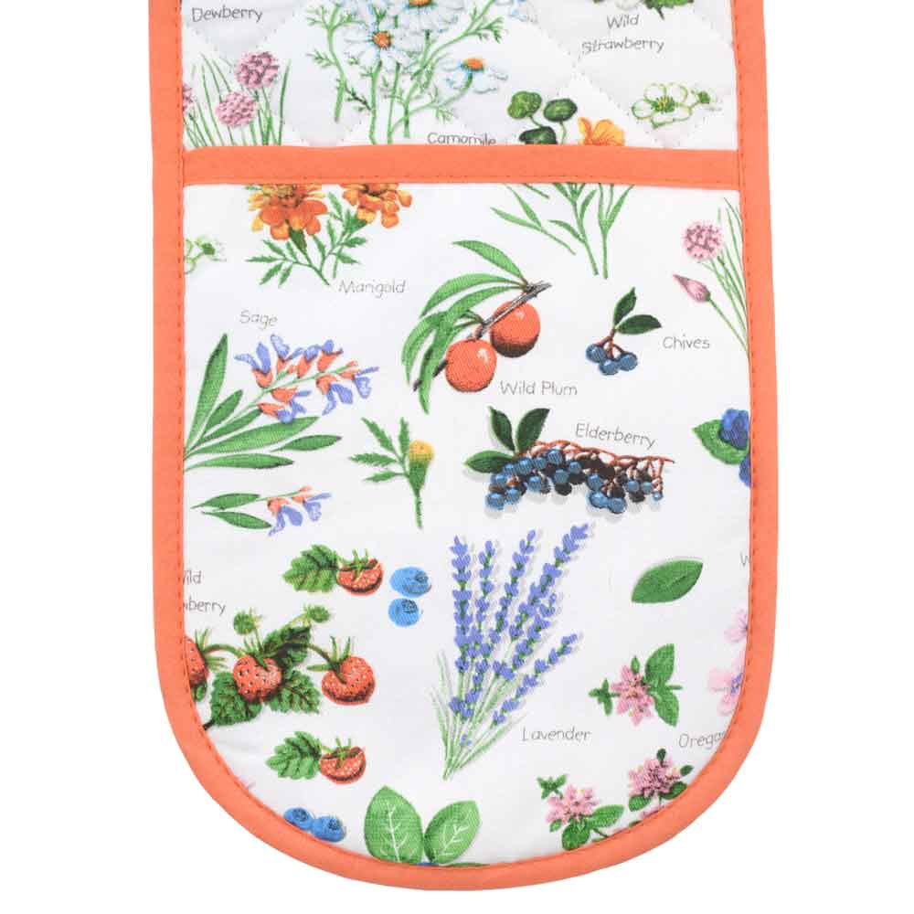 サミュエルラモント ダブルオーブングローブ 鍋つかみ Hedgerow