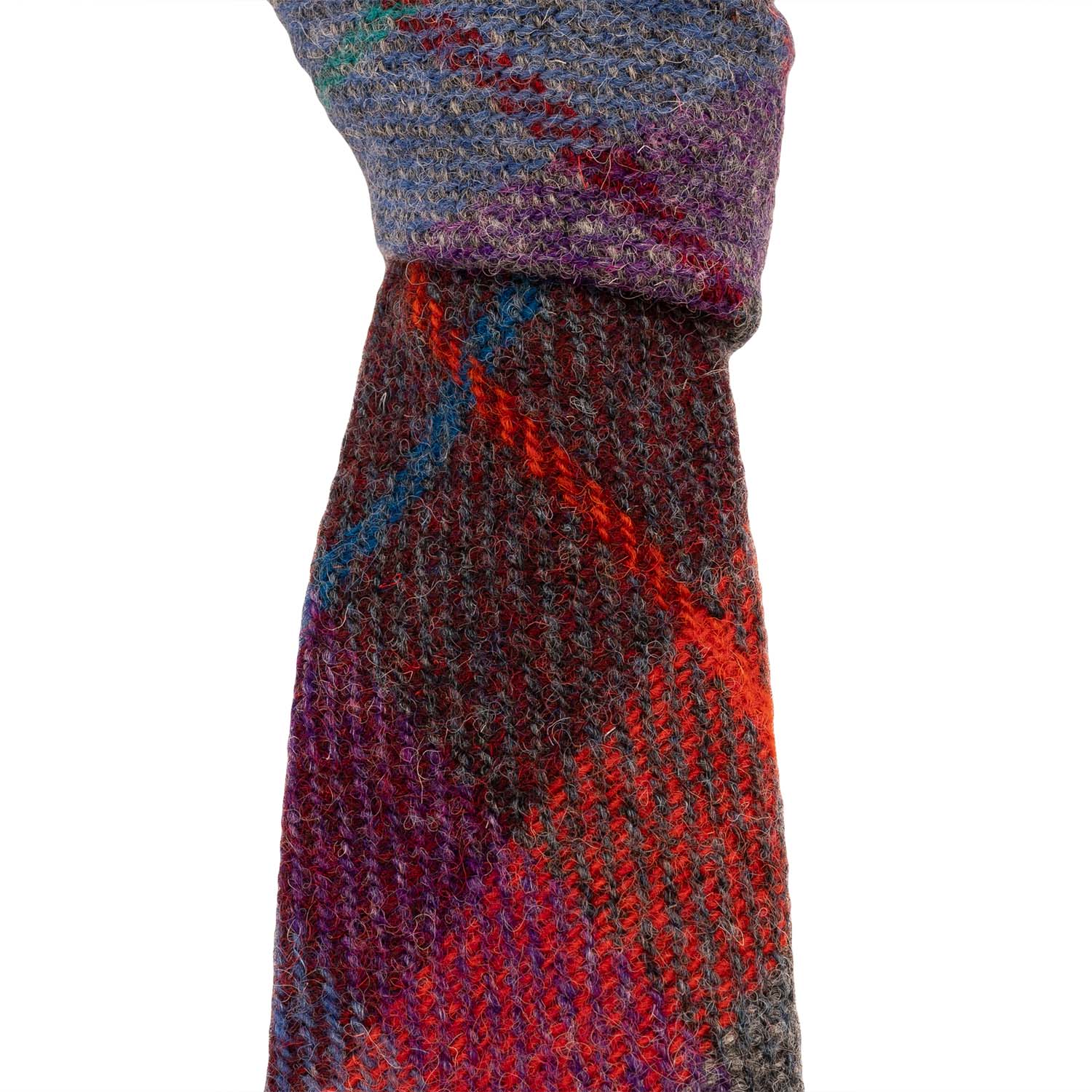 英国製 Harris Tweed(ハリスツイード) ウール ネクタイ Eskdale