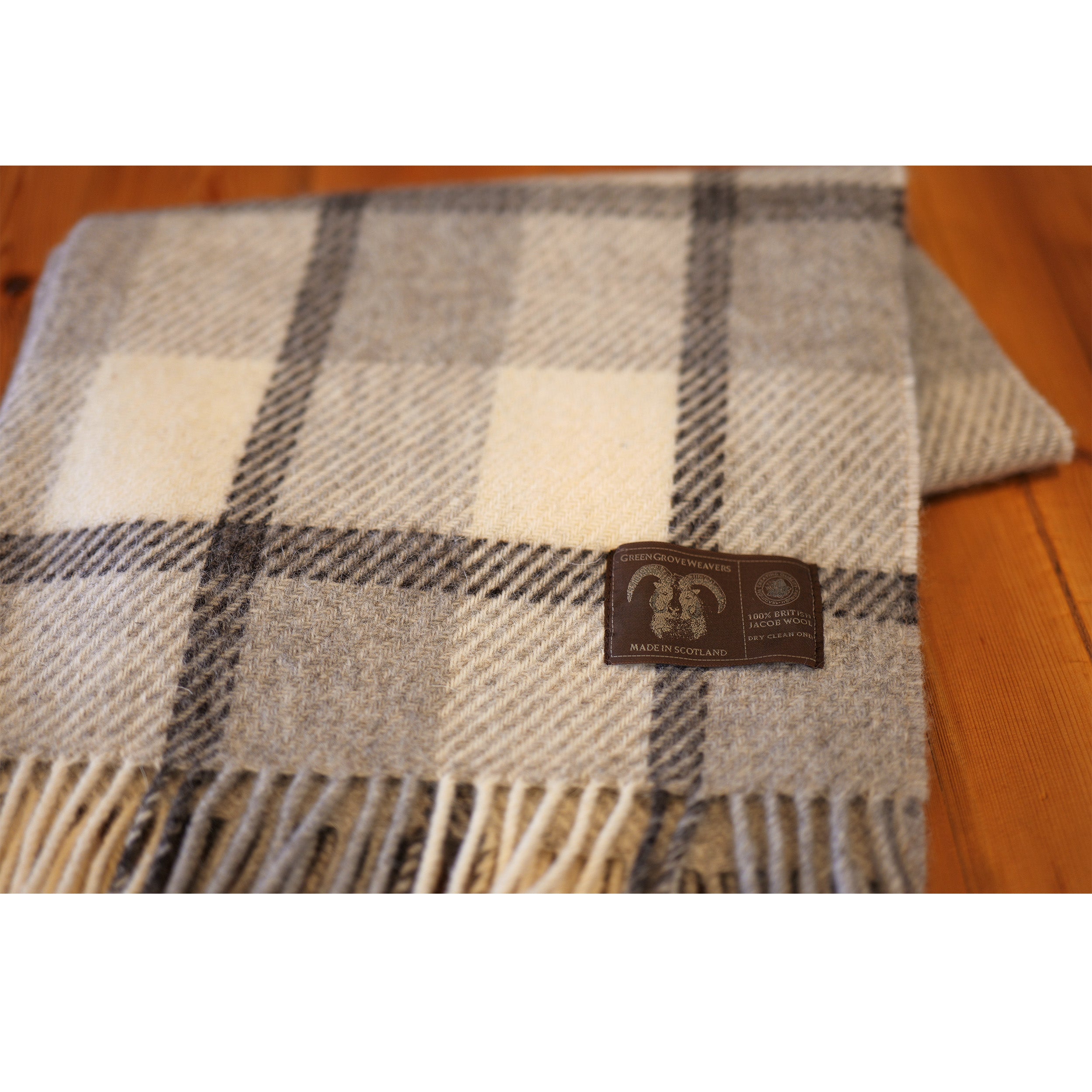 英国製 ジェイコブ ウール ブリティッシュ チェック ひざ掛け 高級 ギフト プレゼント