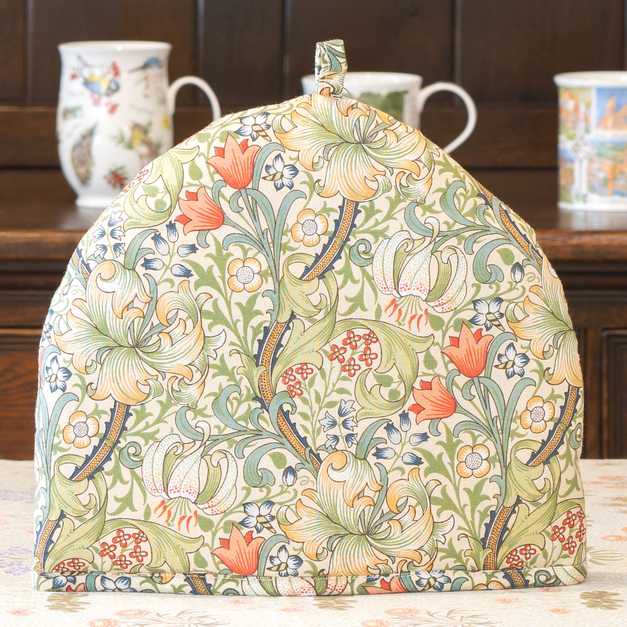 ウィリアムモリス ティーコジー ミニ Golden Lily ゴールデンリリー ユリ LBTCDW205 保温カバー