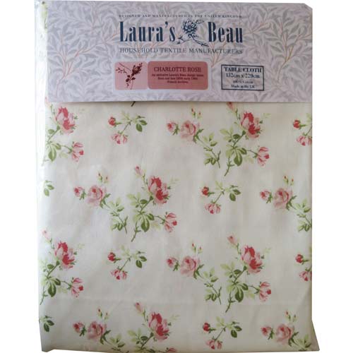 テーブルクロス コットン 長方形 円形 Charlotte Rose シャーロットローズ LBTBCCT18