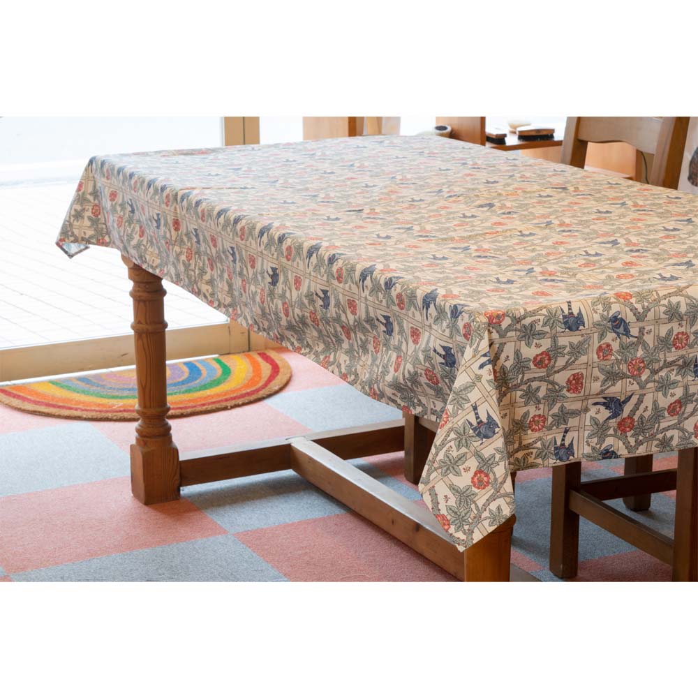 ウィリアムモリス テーブルクロス コットン 長方形 円形 Trellis LBTBCCT15 トレリス