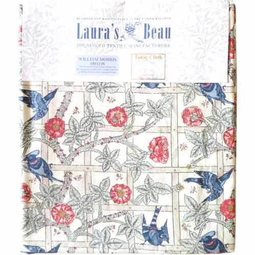 ウィリアムモリス テーブルクロス コットン 長方形 円形 Trellis LBTBCCT15 トレリス