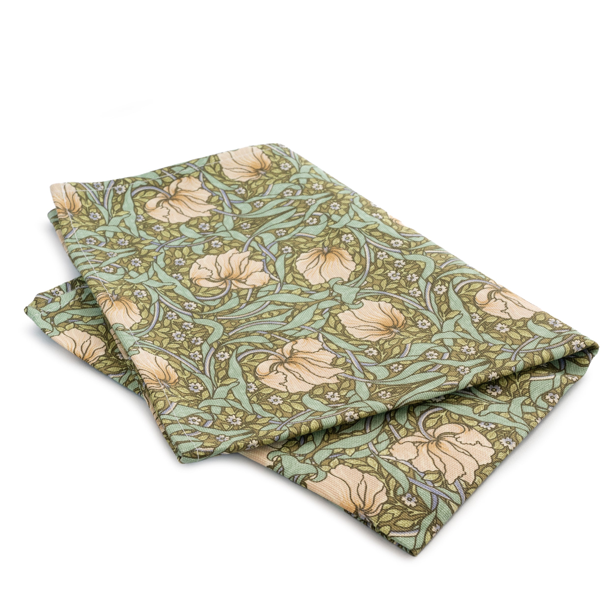 イギリス製 英国製 ウィリアムモリス モリス ティータオル タペストリー ランチョンマット コンプトン 瑠璃ハコベ