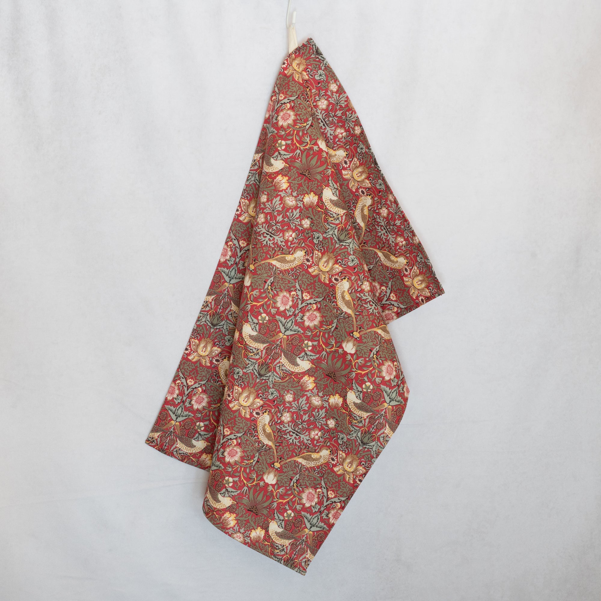 イギリス製 英国製 ウィリアムモリス モリス ティータオル ストロベリーシーフ いちご泥棒