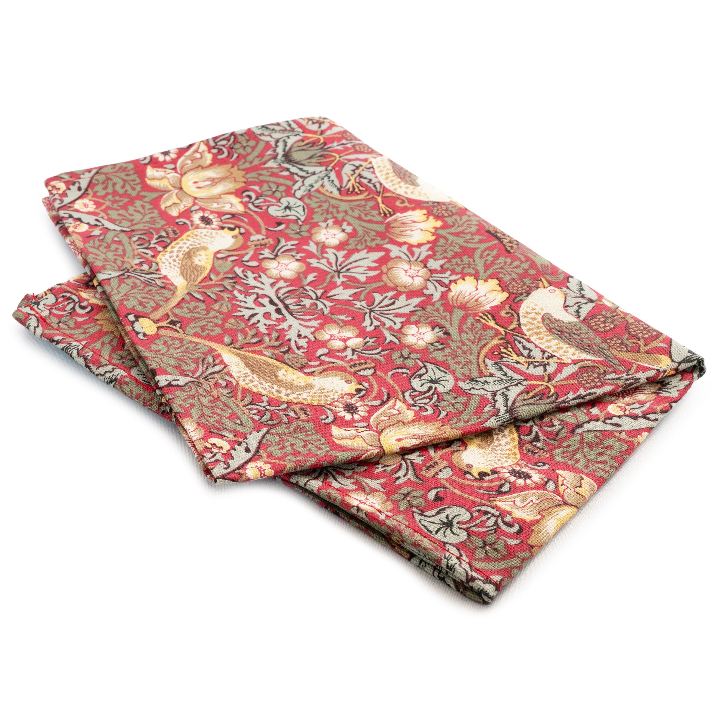 イギリス製 英国製 ウィリアムモリス モリス ティータオル ストロベリーシーフ いちご泥棒