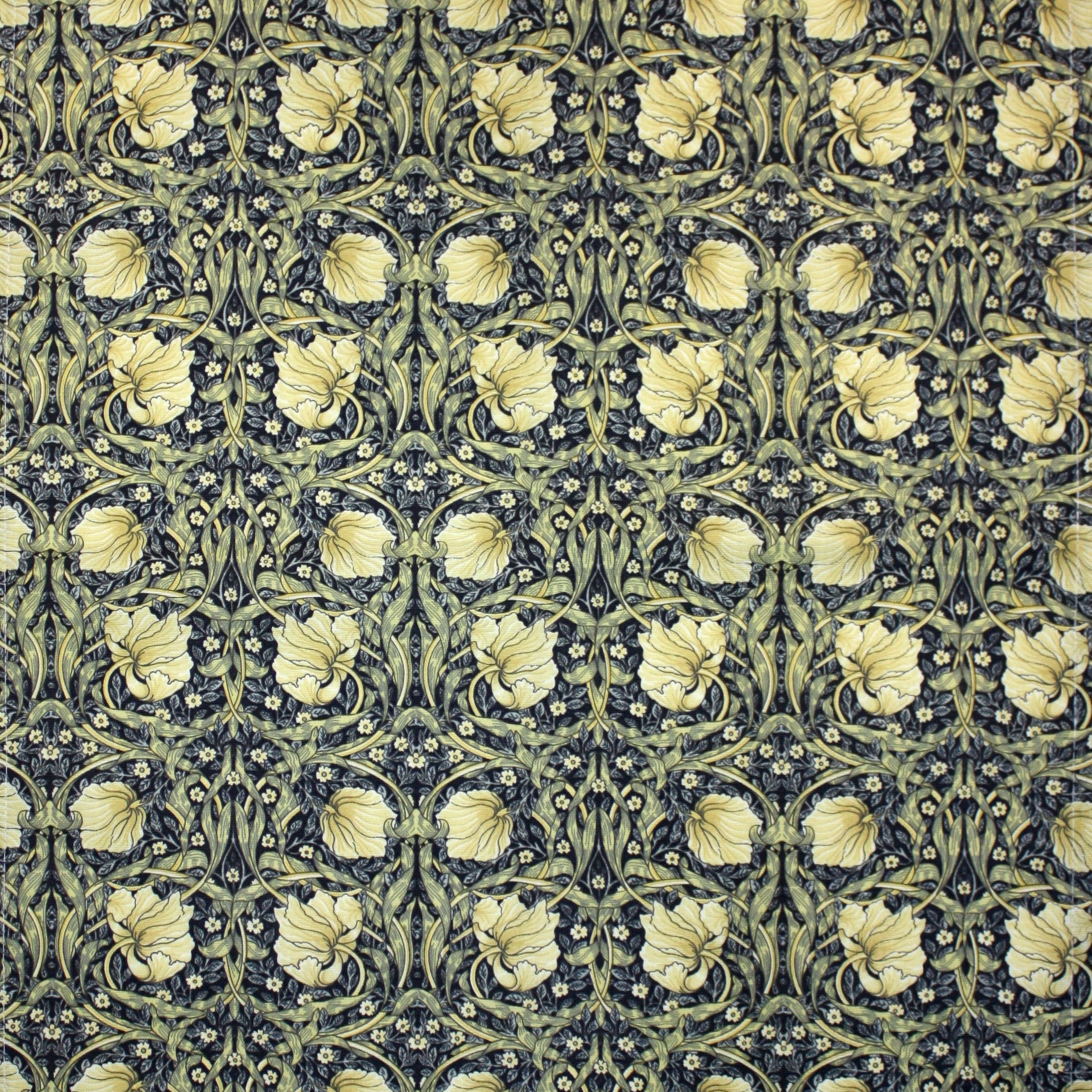 ウィリアムモリス ティータオル タペストリー ランチョンマット Pimpernel Cream 瑠璃ハコベ ポピー