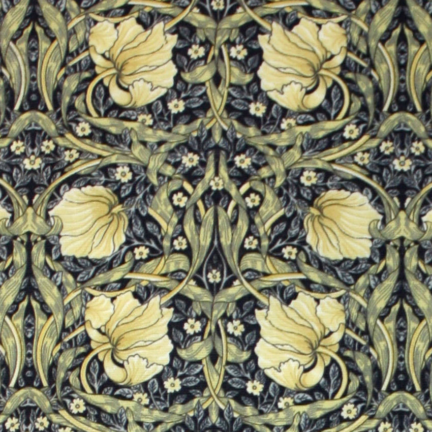 ウィリアムモリス ティータオル タペストリー ランチョンマット Pimpernel Cream 瑠璃ハコベ ポピー