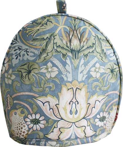 ウィリアムモリス サンダーソン ミニティーコジー Strawberry Thief Slate ストロベリーシーフスレイト LCMTCSN76 保温カバー