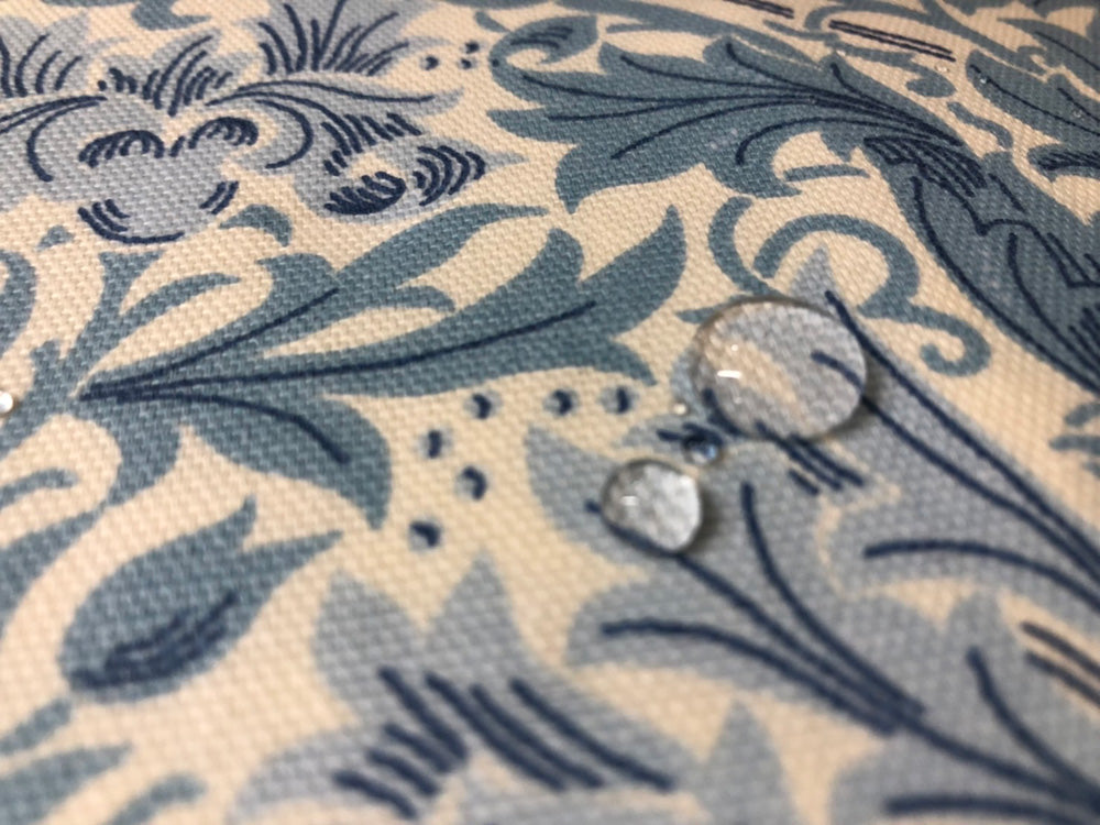 ウィリアムモリス Gallery オイルクロス テーブルクロス 長方形 Blue Compton LCTBCGYOC98