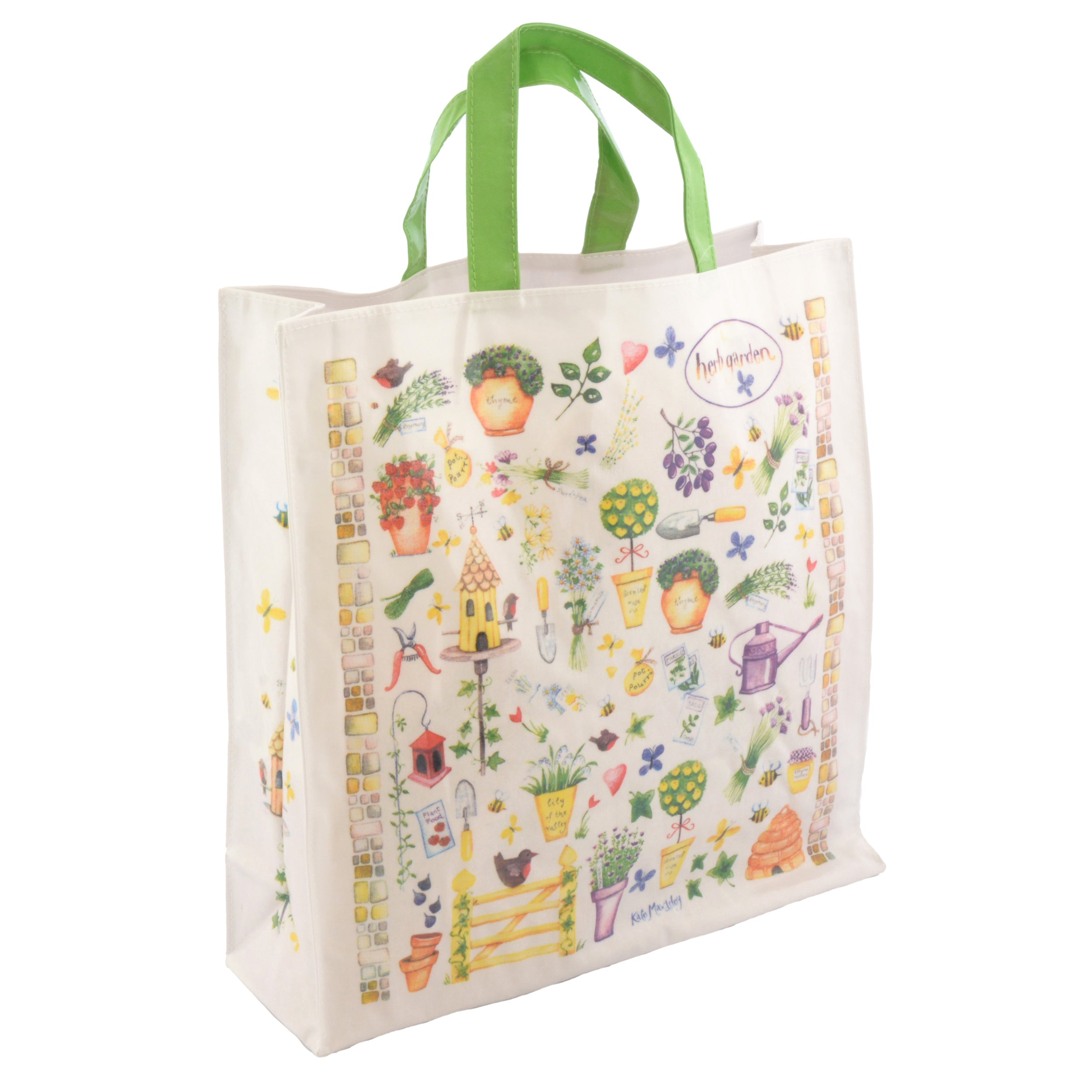 サミュエルラモント PVC ビニールコーティング ミディア バッグ Herb Garden 植物