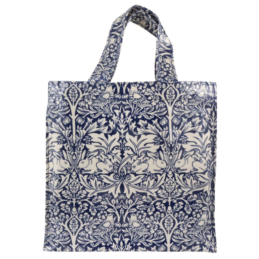 ウィリアムモリス PVC ミニ バッグ Brother Rabbit Blue