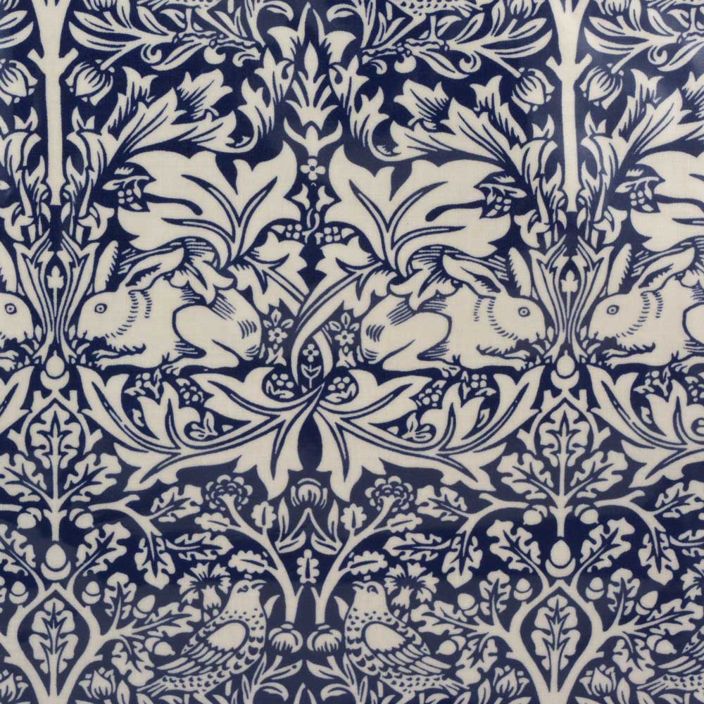 ウィリアムモリス PVC ミニ バッグ Brother Rabbit Blue