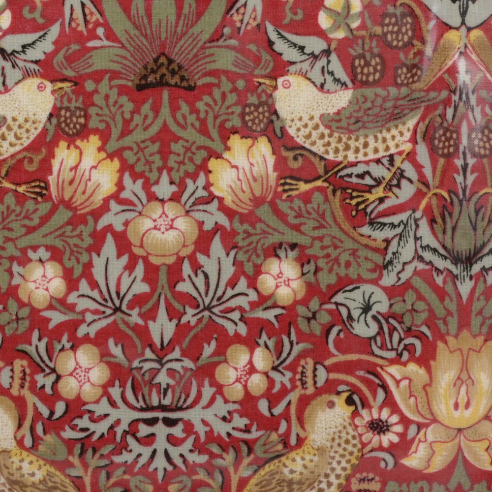 ウィリアムモリス PVC ビニールコーティング バッグ セカンドバッグ ミニバッグ スイートブライア いちご泥棒