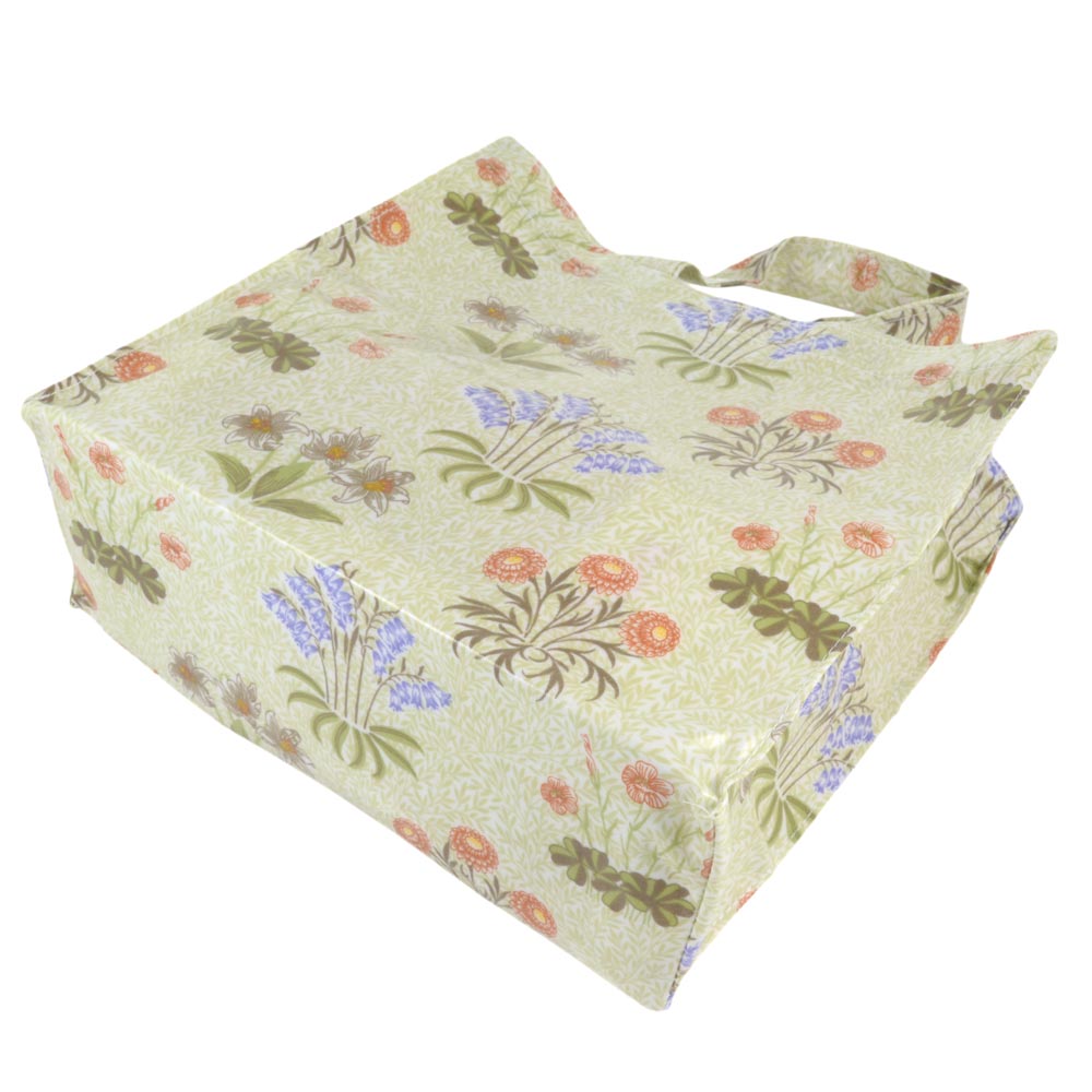 ウィリアムモリス PVC ビニールコーティング バッグ セカンドバッグ ミニバッグ リリー