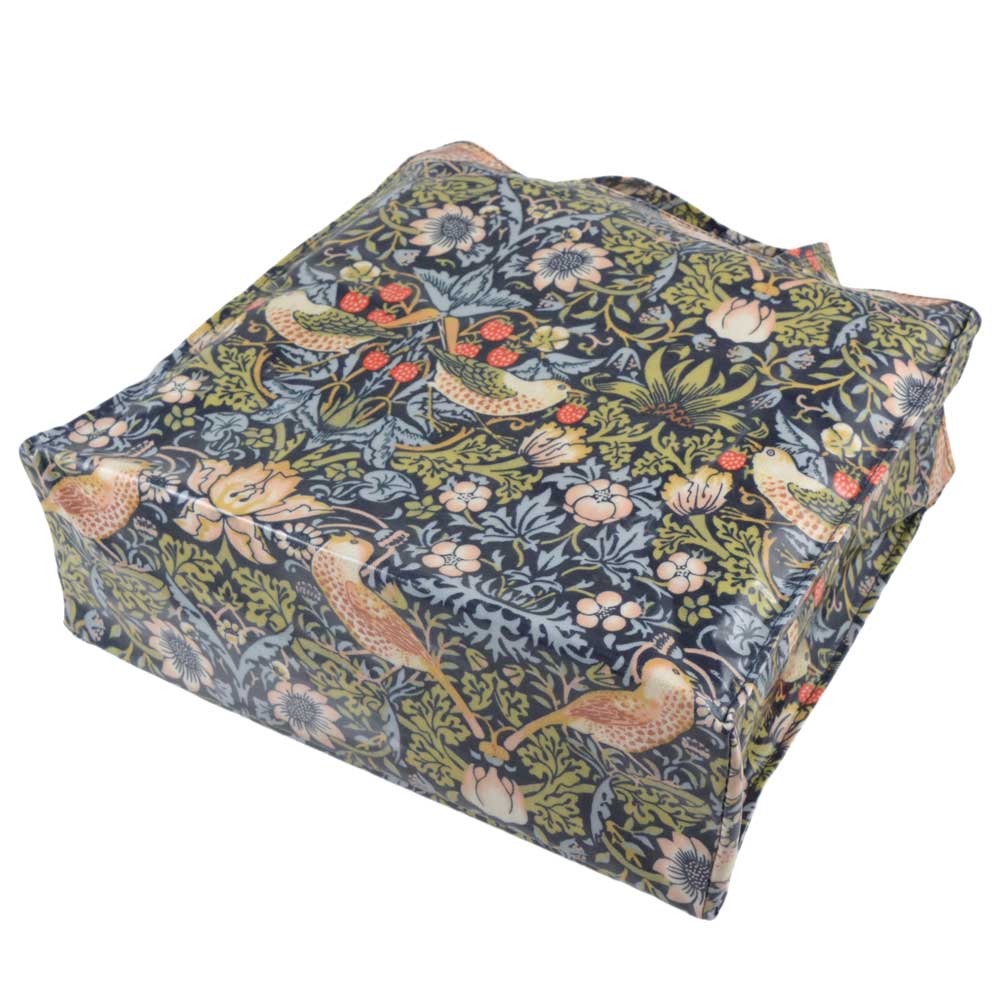 ウィリアムモリス PVC ビニールコーティング バッグ セカンドバッグ ミニバッグ スイートブライア いちご泥棒