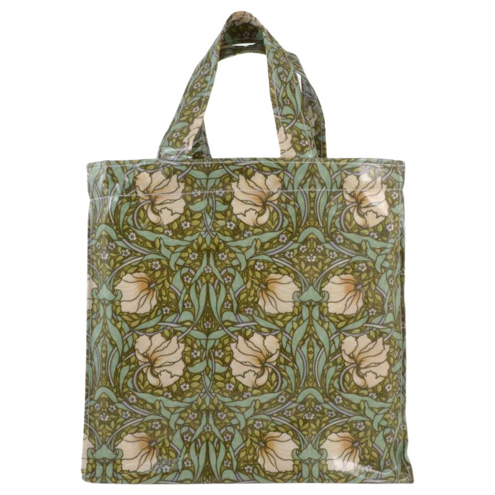 ウィリアムモリス PVC ビニールコーティング バッグ セカンドバッグ ミニバッグ コンプトン