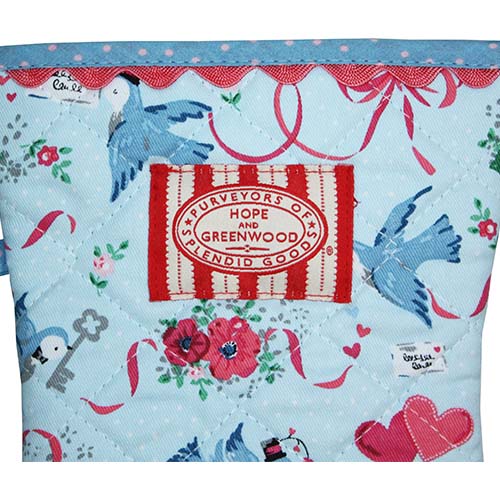 アルスターウィーバーズ ミトン 鍋つかみ H&G Bluebirds 青い鳥