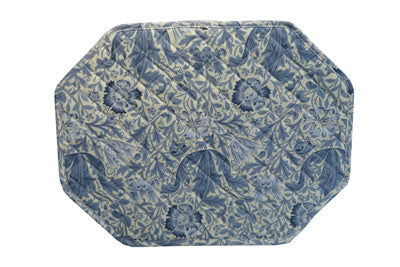 ウィリアムモリス オクタゴナル(八角形) ランチョンマット Blue Compton - Gallery