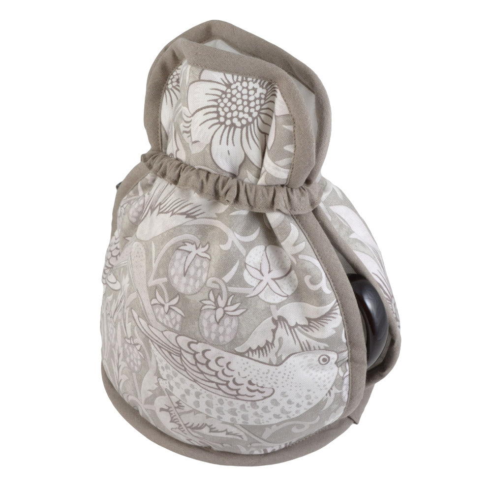 ウィリアムモリス Gallery オープントップ ティーコジー Strawberry Thief Grey LCOTTCGY77