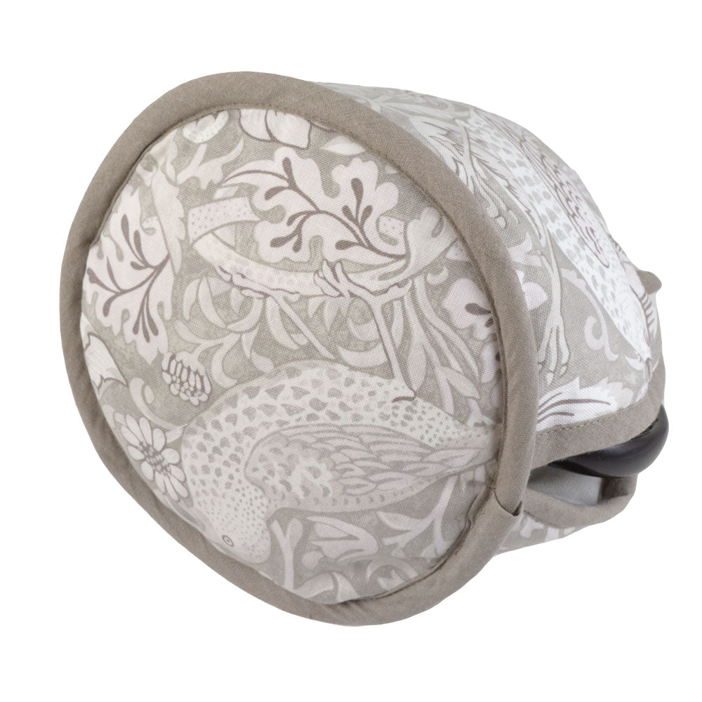 ウィリアムモリス Gallery オープントップ ティーコジー Strawberry Thief Grey LCOTTCGY77