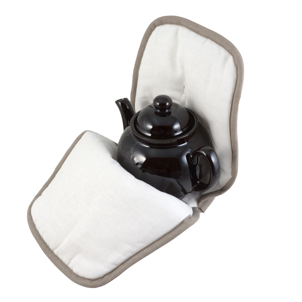 ウィリアムモリス Gallery オープントップ ティーコジー Strawberry Thief Grey LCOTTCGY77