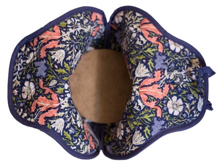 オープントップティコジー ティーコジー ポットカバー 保温カバー チェック モリス コンプトン