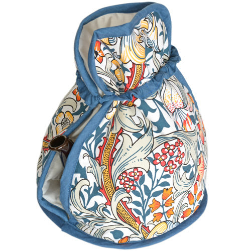 ウィリアムモリス サンダーソン オープントップティーコジー Golden Lily Blue LCOTTCSN99