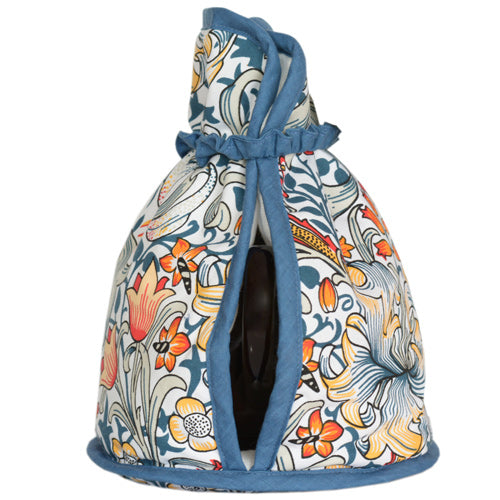 ウィリアムモリス サンダーソン オープントップティーコジー Golden Lily Blue LCOTTCSN99